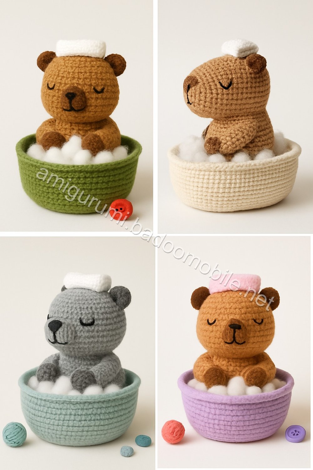 Amigurumi Capybara Free Pattern