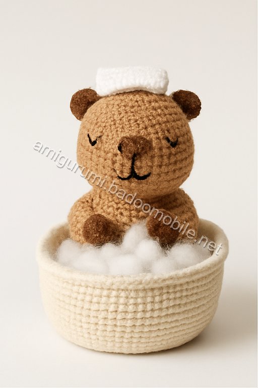 Amigurumi Capybara Free Pattern
