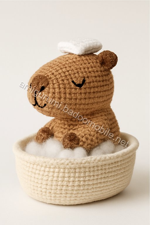 Amigurumi Capybara Free Pattern
