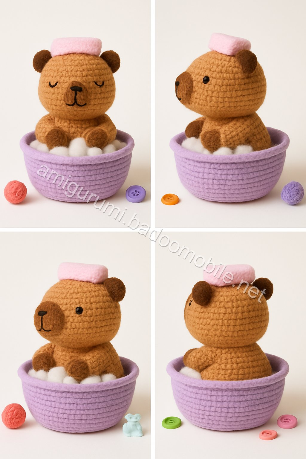 Amigurumi Capybara Free Pattern