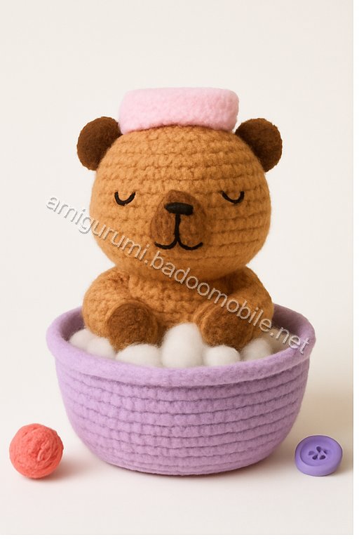Amigurumi Capybara Free Pattern