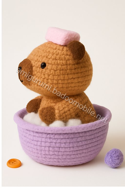 Amigurumi Capybara Free Pattern