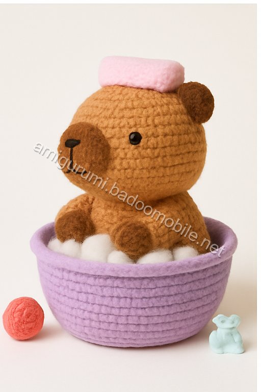 Amigurumi Capybara Free Pattern