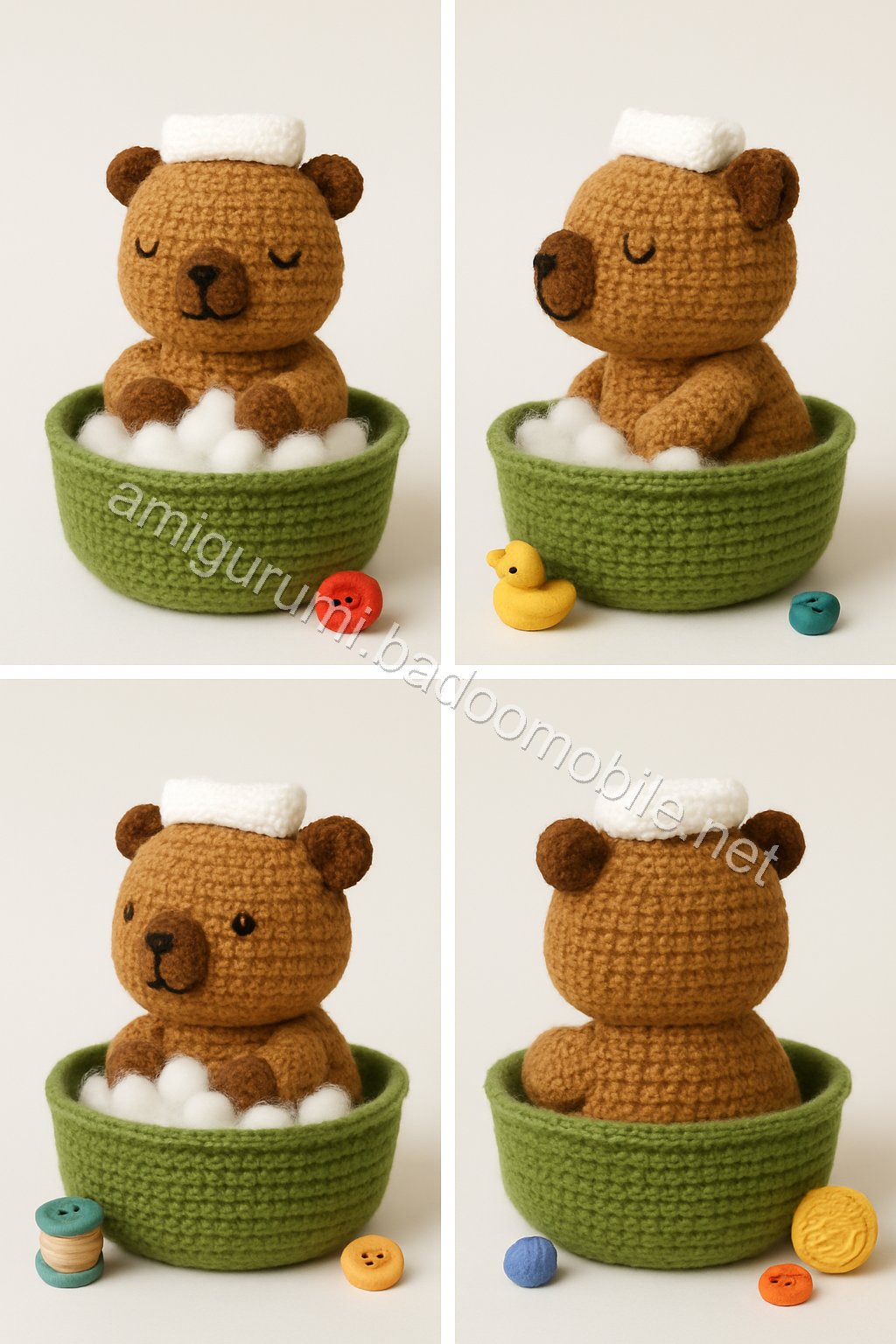 Amigurumi Capybara Free Pattern