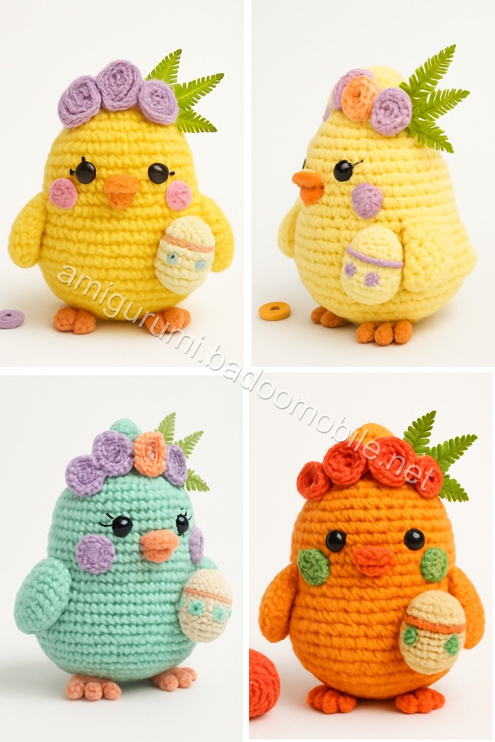 Amigurumi Spring Chick Free Pattern