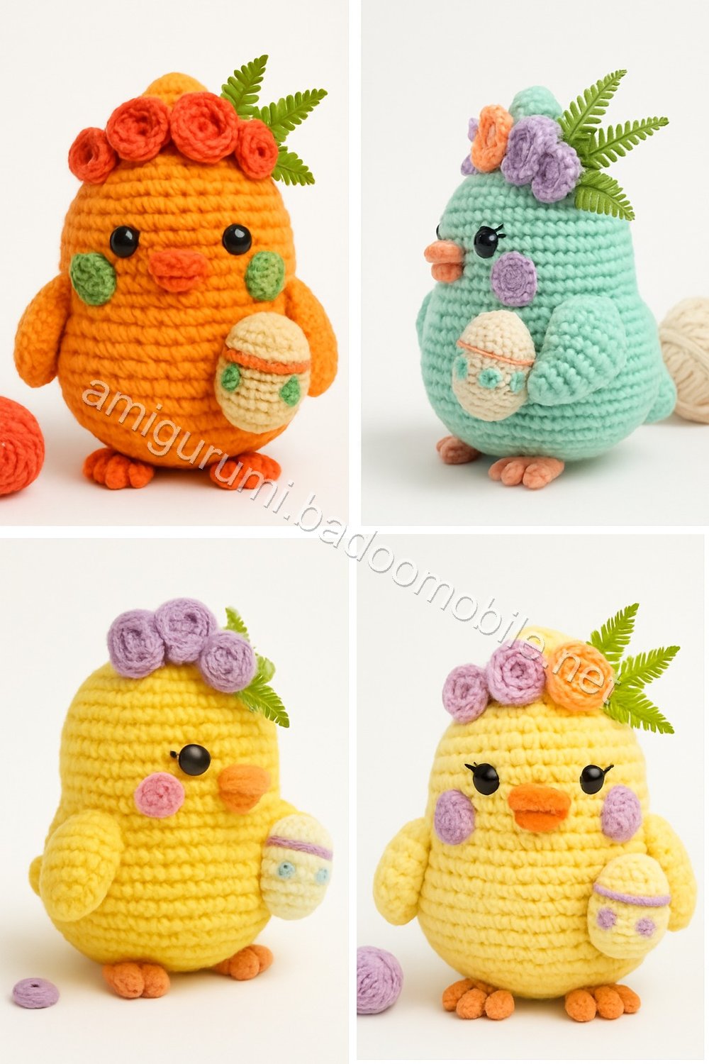 Amigurumi Spring Chick Free Pattern
