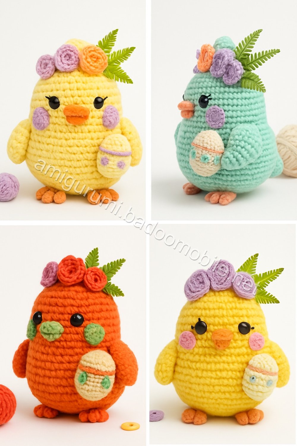 Amigurumi Spring Chick Free Pattern