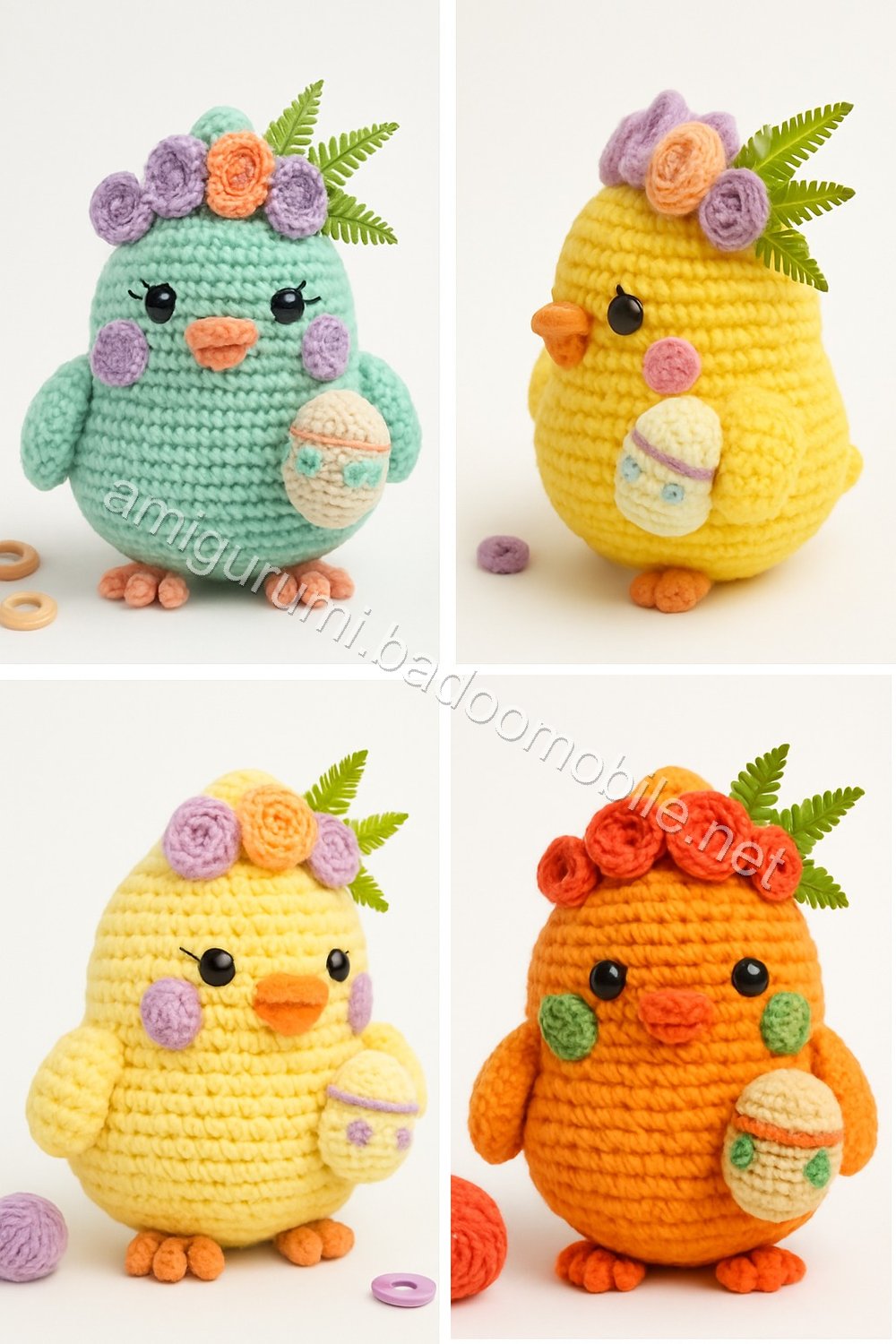 Amigurumi Spring Chick Free Pattern