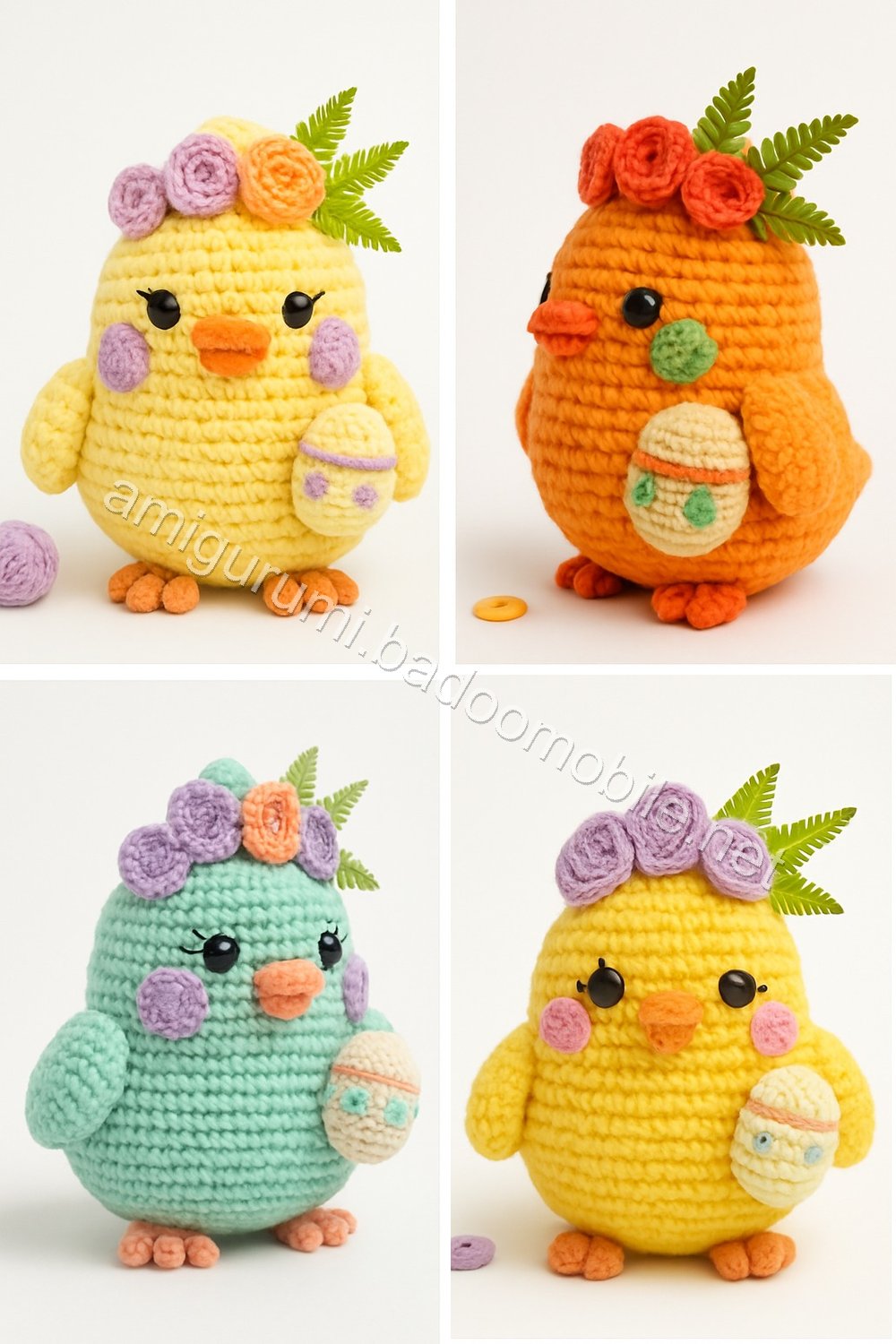 Amigurumi Spring Chick Free Pattern