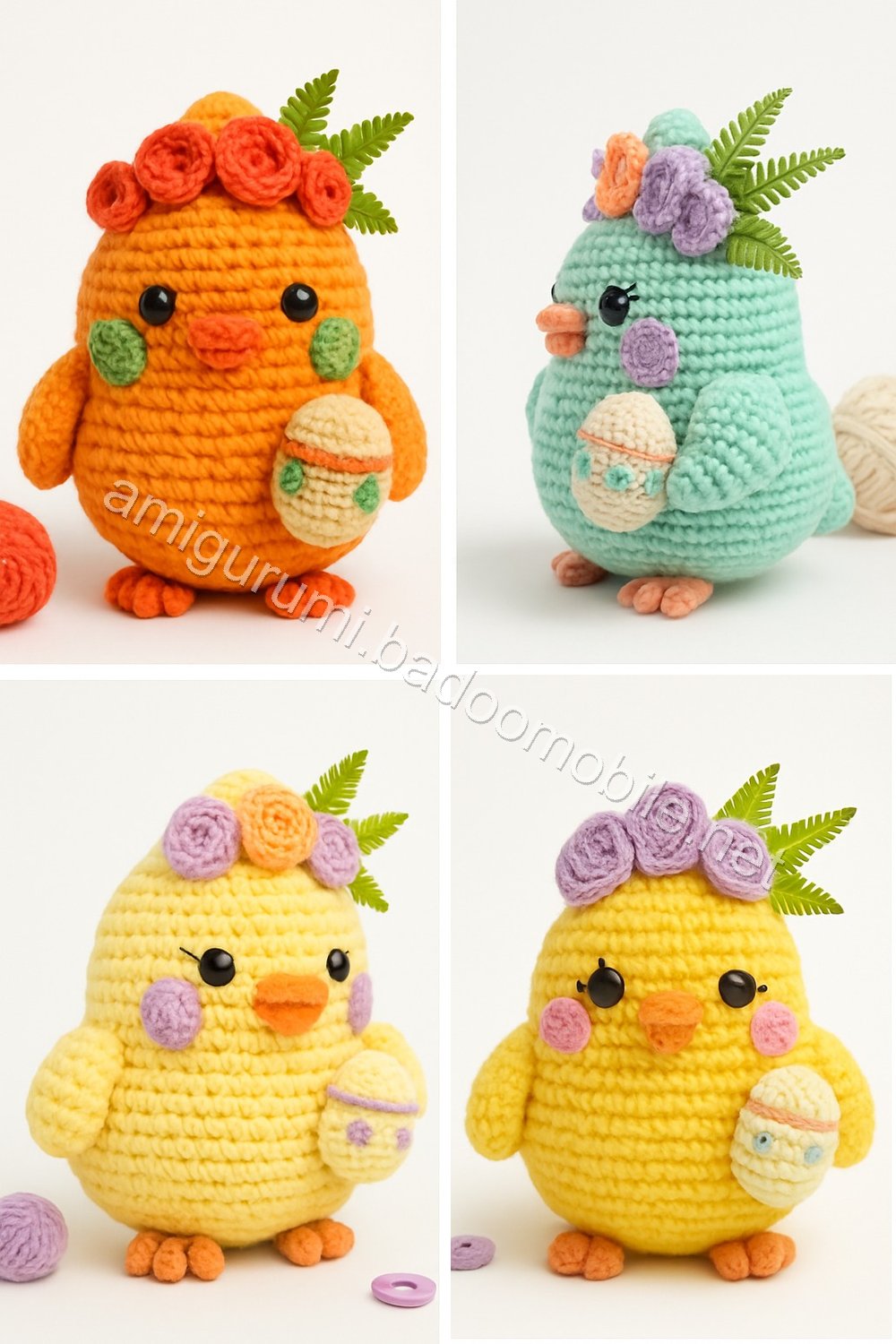 Amigurumi Spring Chick Free Pattern