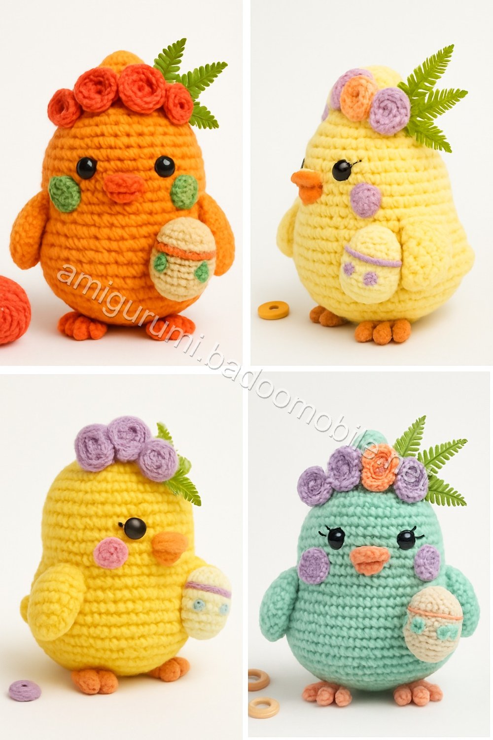 Amigurumi Spring Chick Free Pattern