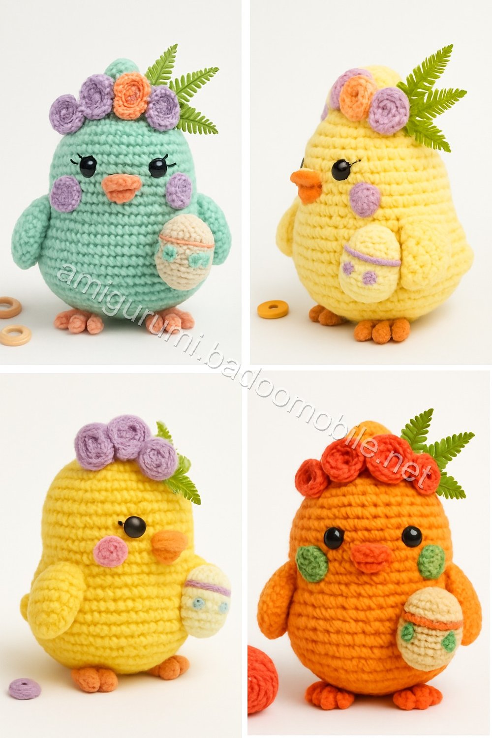 Amigurumi Spring Chick Free Pattern