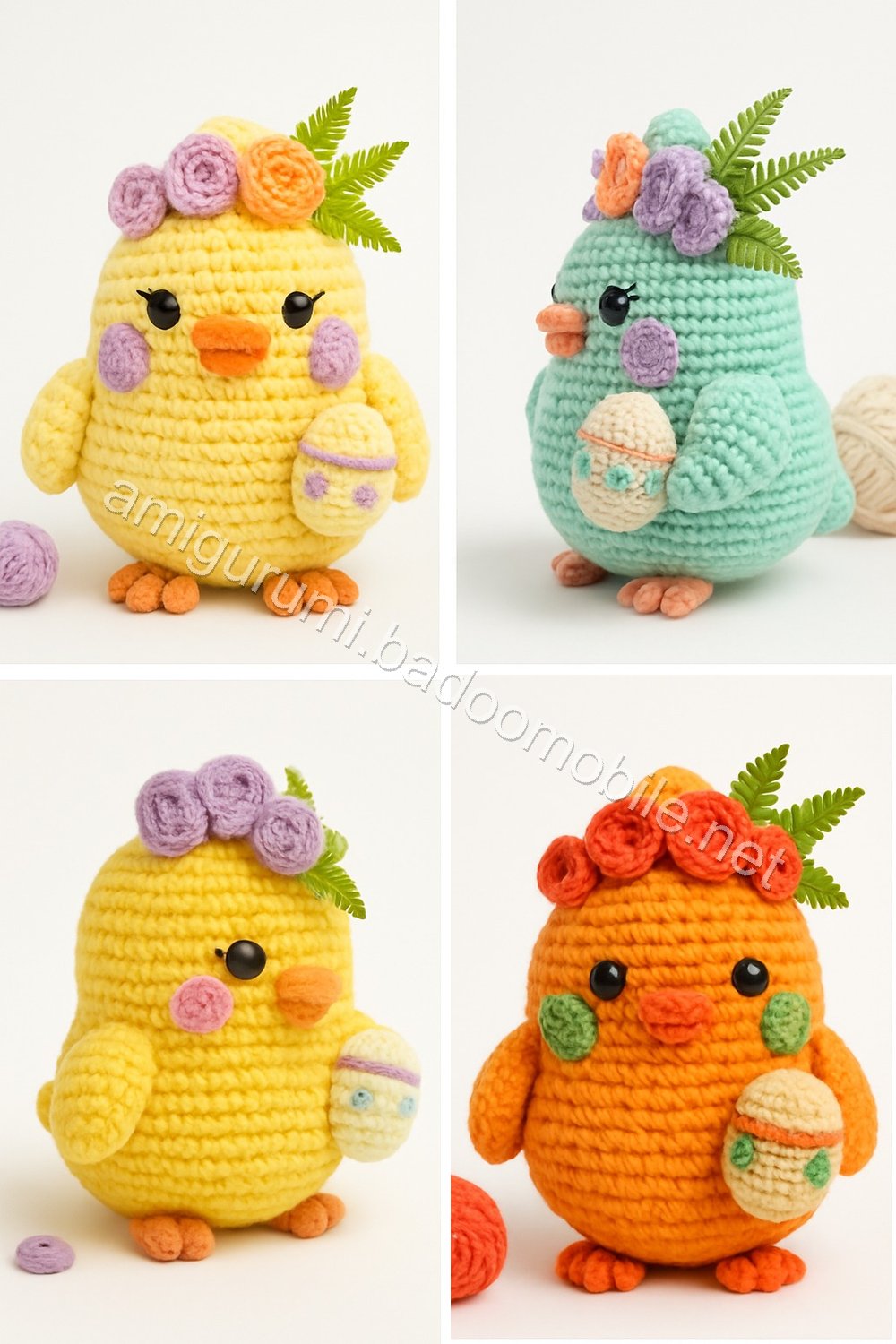 Amigurumi Spring Chick Free Pattern
