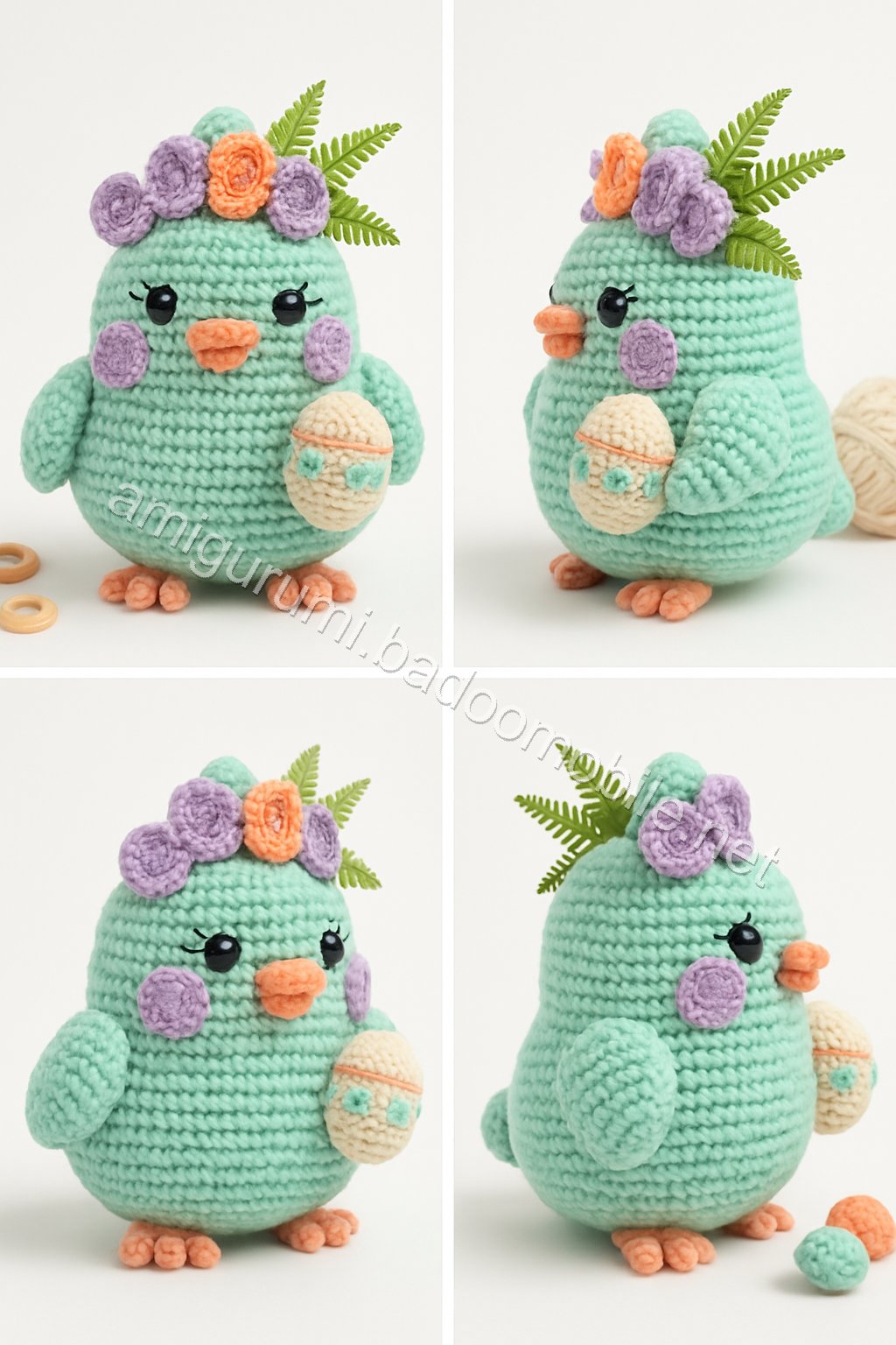 Amigurumi Spring Chick Free Pattern