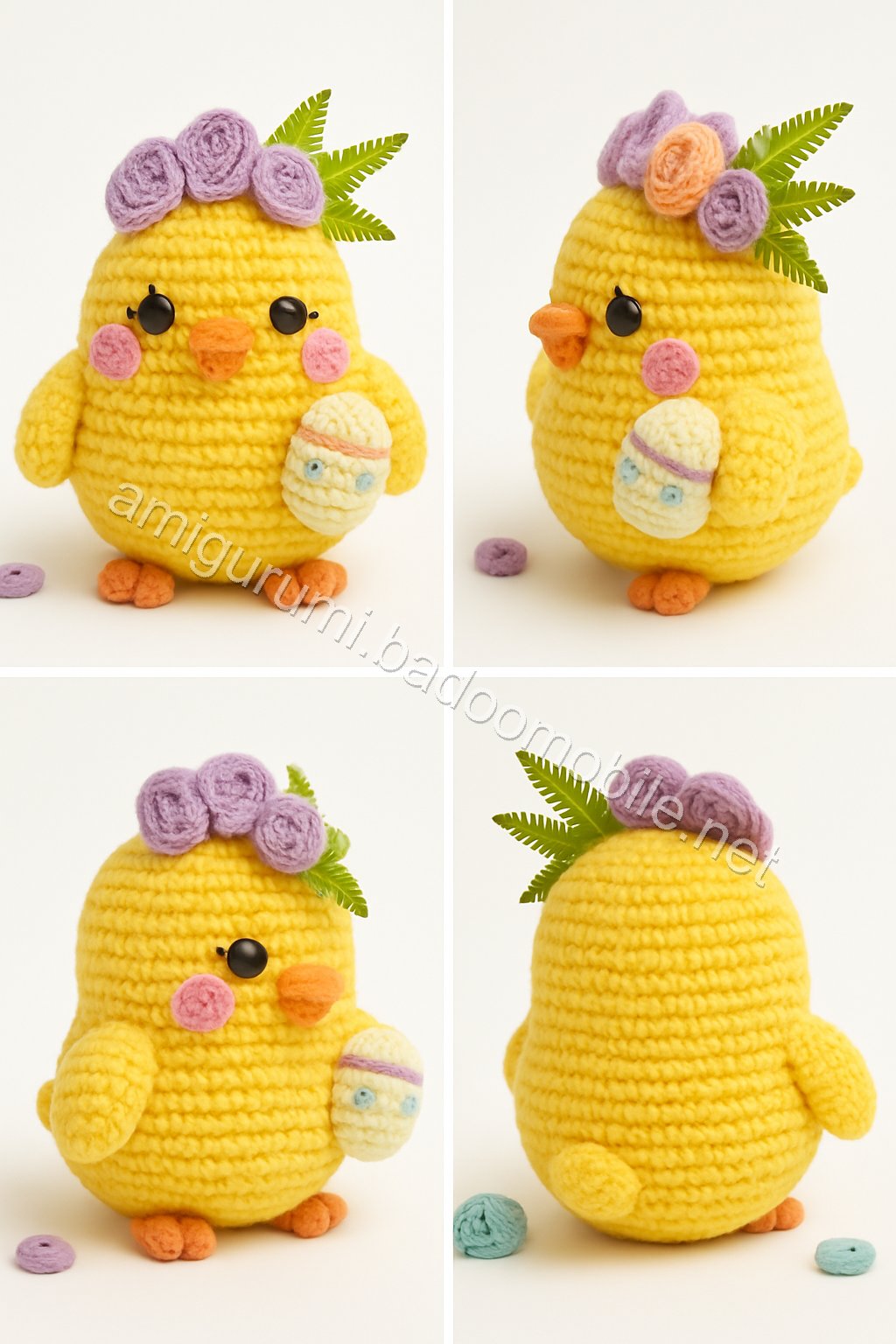 Amigurumi Spring Chick Free Pattern