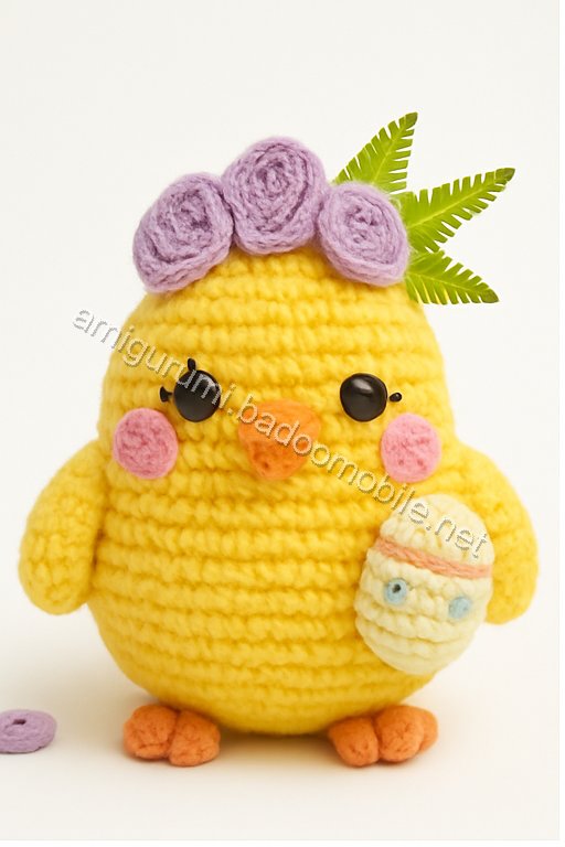 Amigurumi Spring Chick Free Pattern