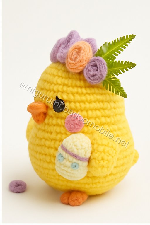 Amigurumi Spring Chick Free Pattern