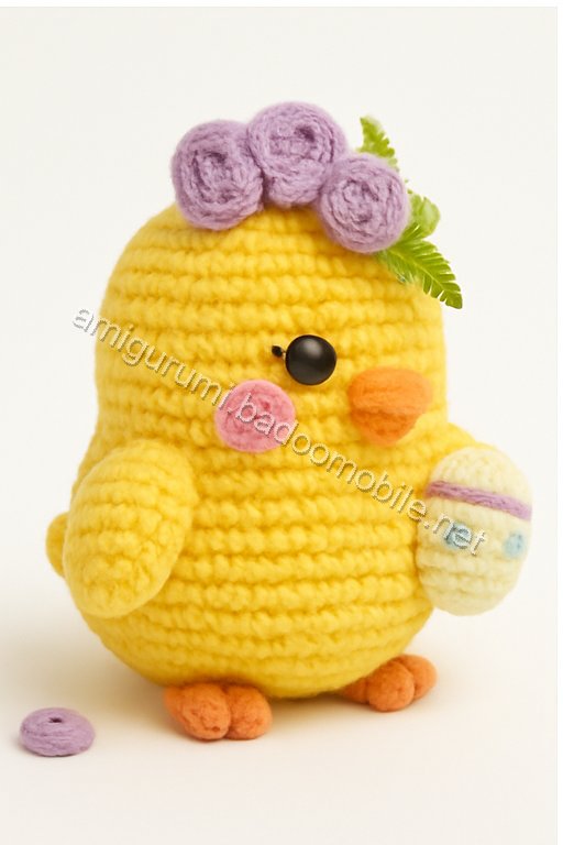 Amigurumi Spring Chick Free Pattern