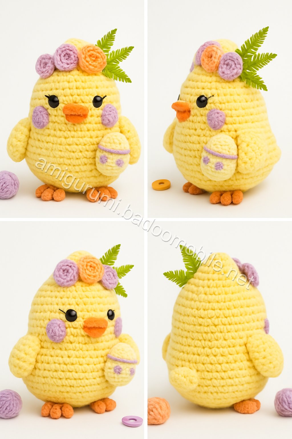 Amigurumi Spring Chick Free Pattern