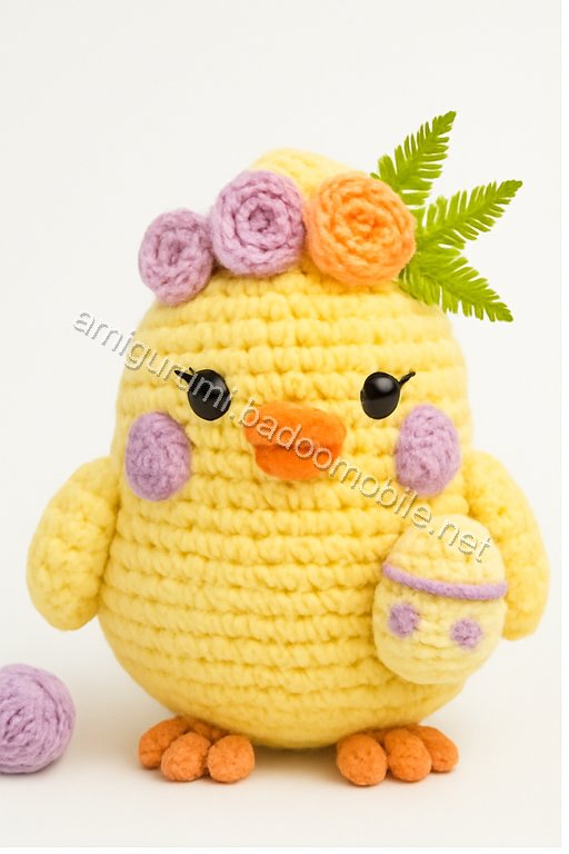 Amigurumi Spring Chick Free Pattern