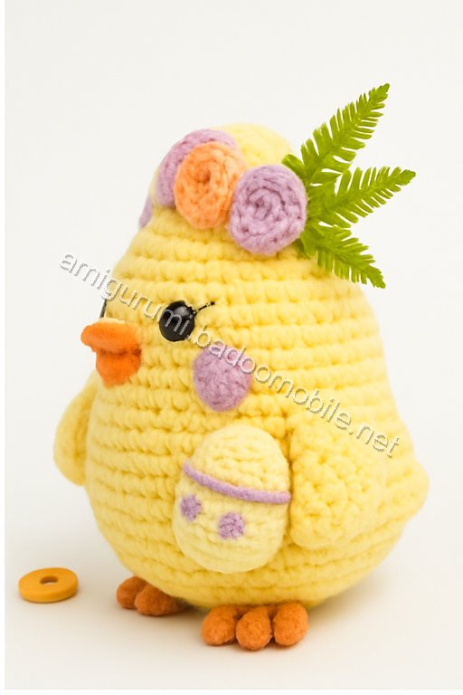 Amigurumi Spring Chick Free Pattern