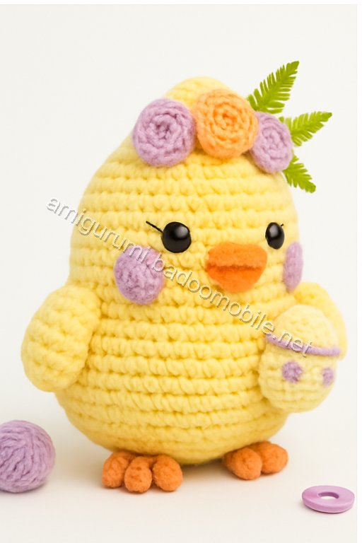 Amigurumi Spring Chick Free Pattern