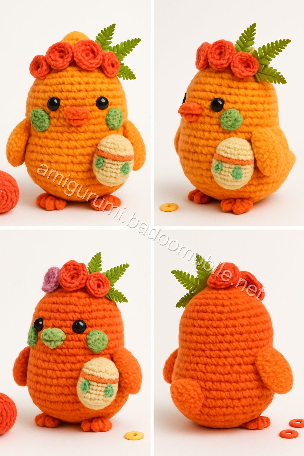 Amigurumi Spring Chick Free Pattern