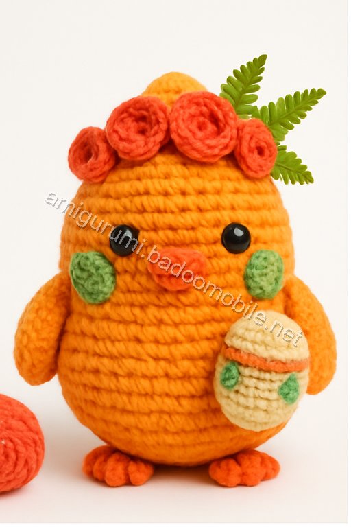 Amigurumi Spring Chick Free Pattern