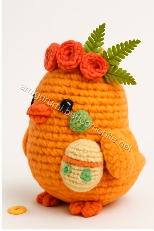 Amigurumi Spring Chick Free Pattern
