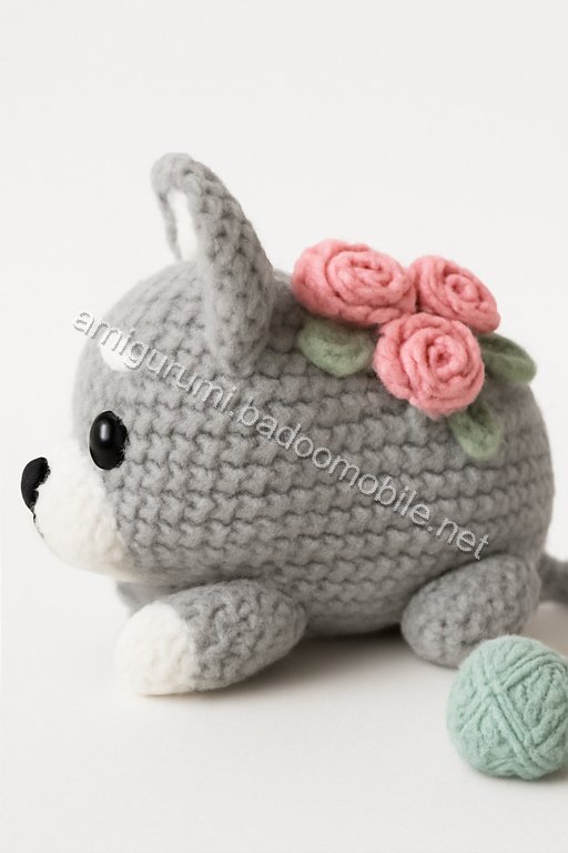 Amigurumi Floral Corgi Free Pattern