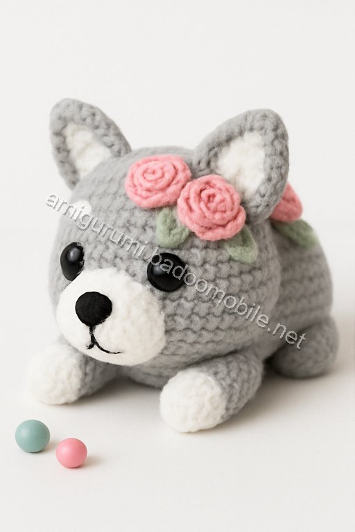 Amigurumi Floral Corgi Free Pattern
