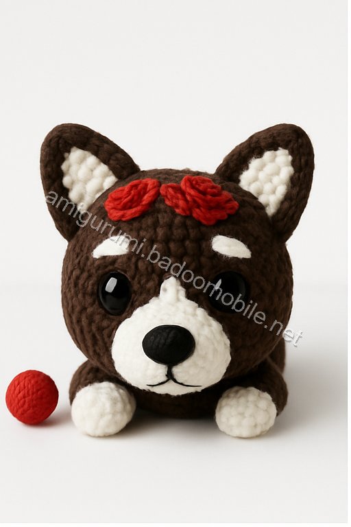 Amigurumi Floral Corgi Free Pattern