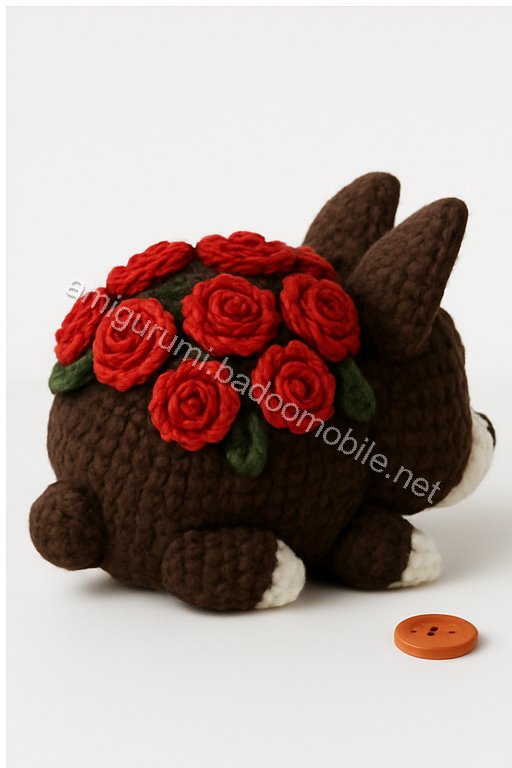 Amigurumi Floral Corgi Free Pattern