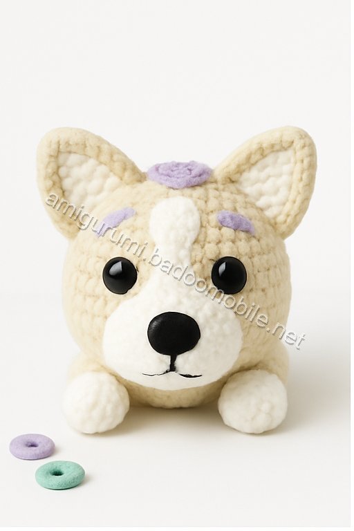 Amigurumi Floral Corgi Free Pattern