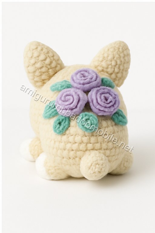 Amigurumi Floral Corgi Free Pattern