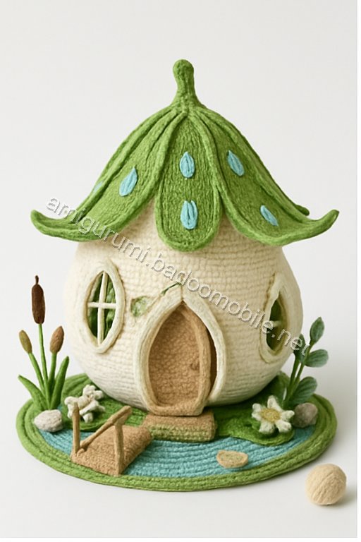 Amigurumi Raindrop Lily Fairy Cottage Free Pattern