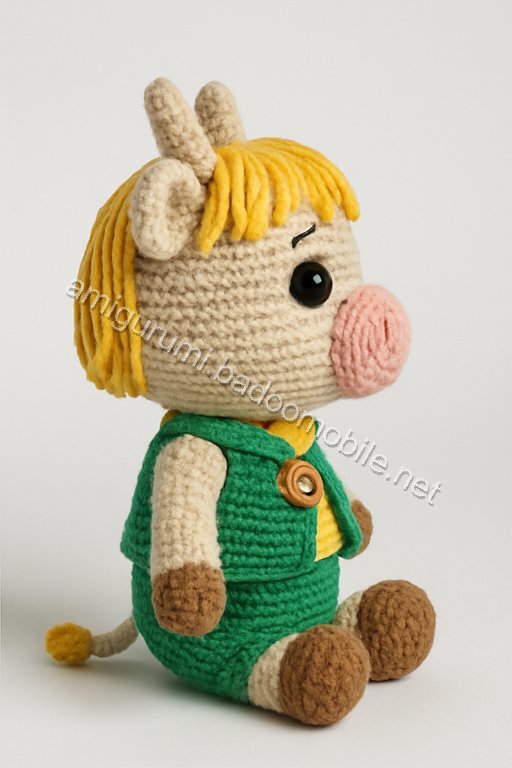 Amigurumi Sweetheart Cow Free Pattern