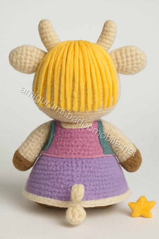 Amigurumi Sweetheart Cow Free Pattern