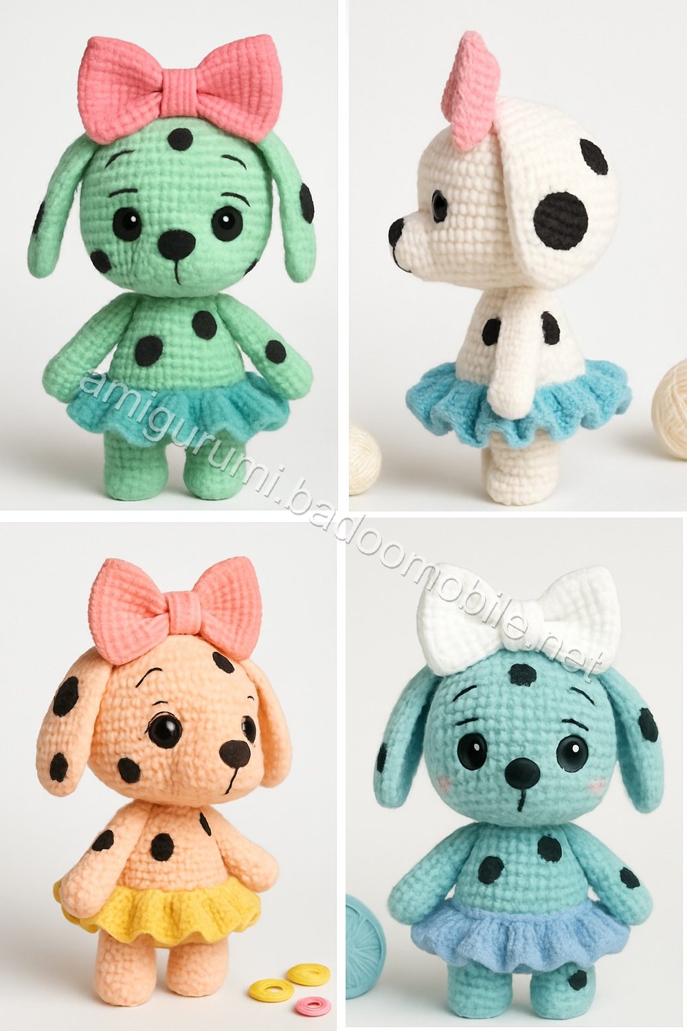 Amigurumi Dottie The Dalmatian Free Pattern