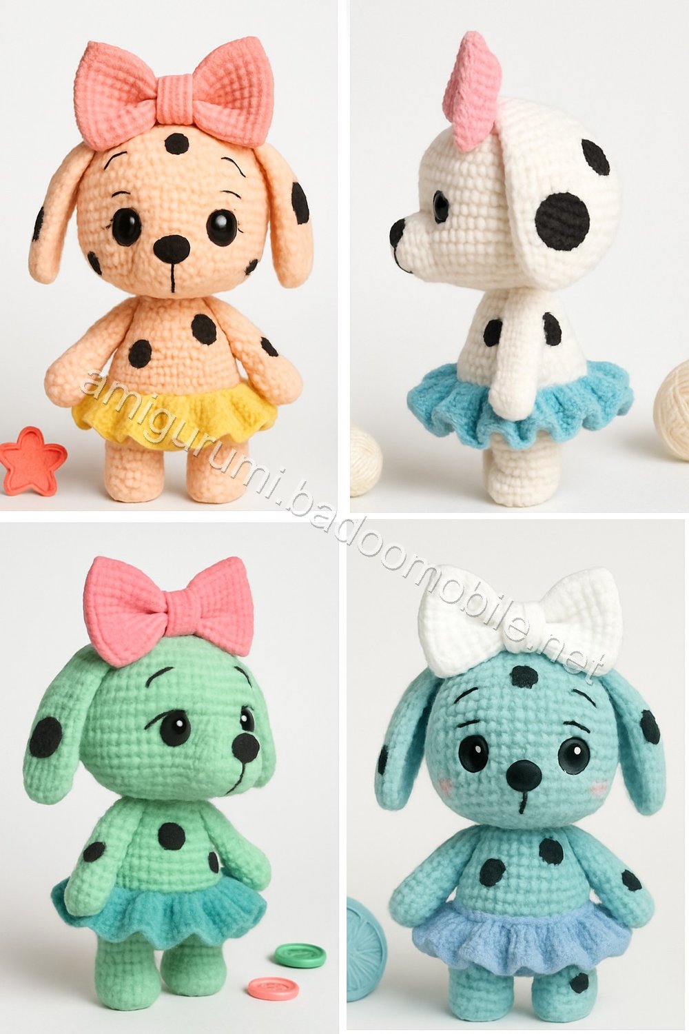Amigurumi Dottie The Dalmatian Free Pattern