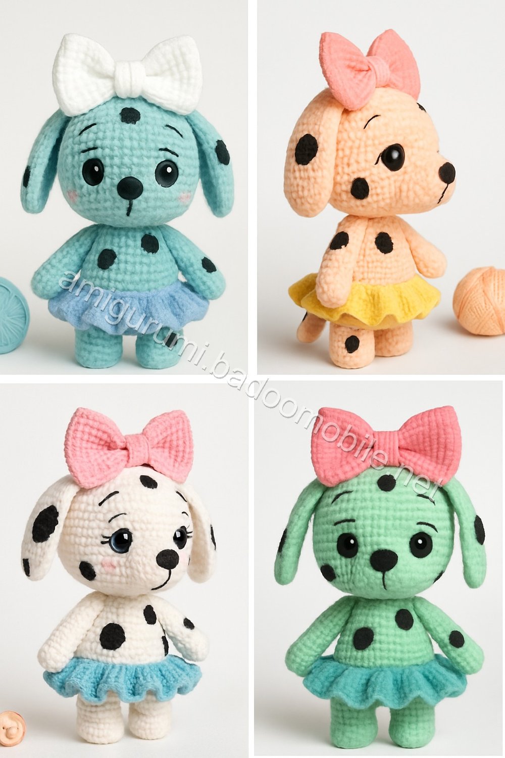 Amigurumi Dottie The Dalmatian Free Pattern
