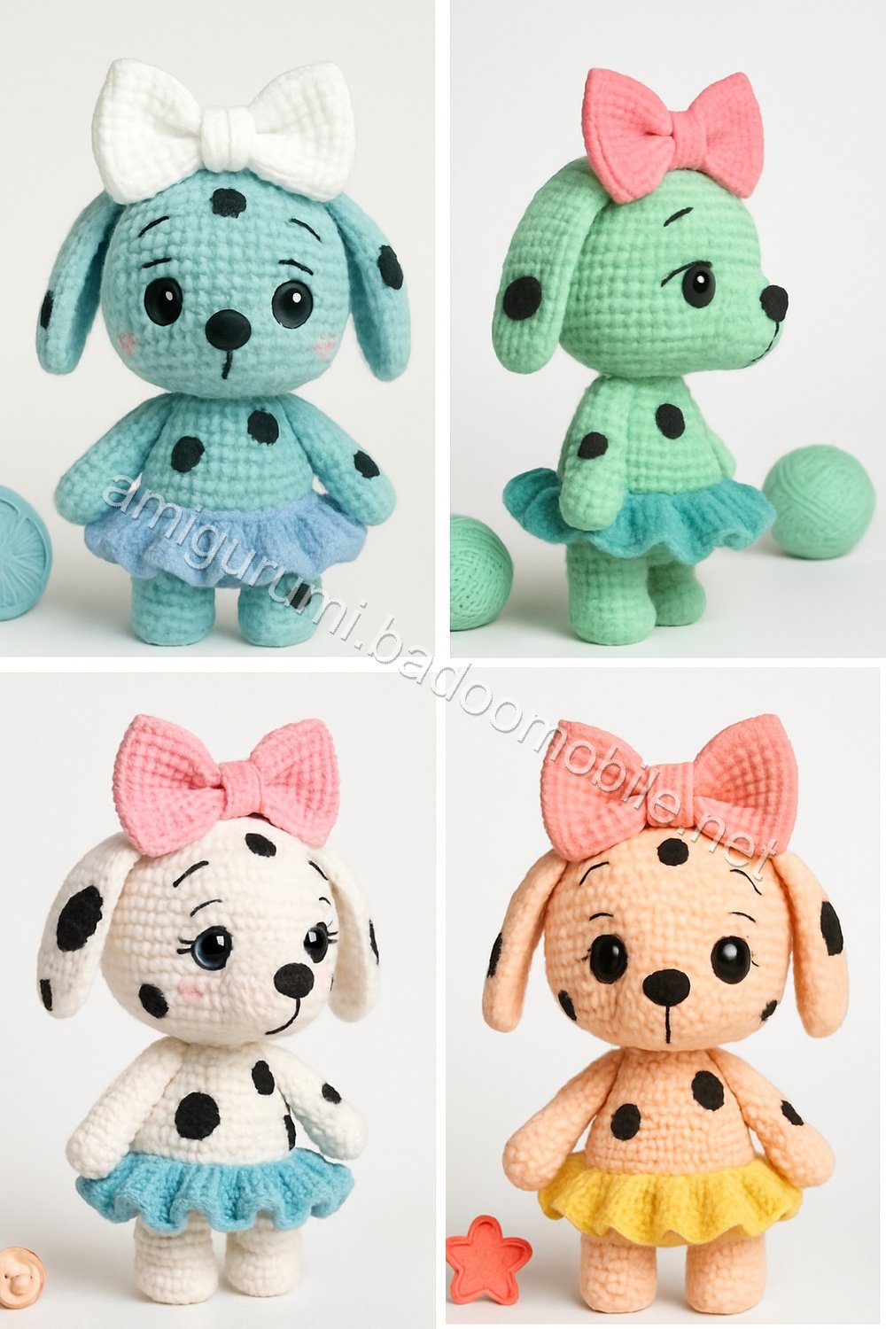 Amigurumi Dottie The Dalmatian Free Pattern