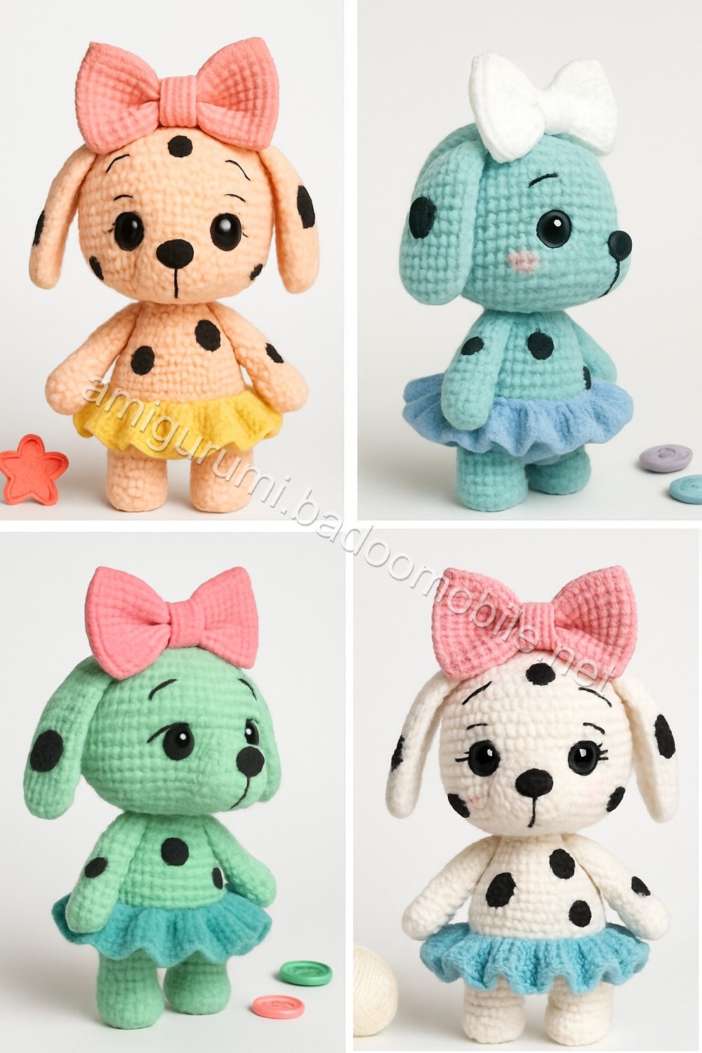Amigurumi Dottie The Dalmatian Free Pattern