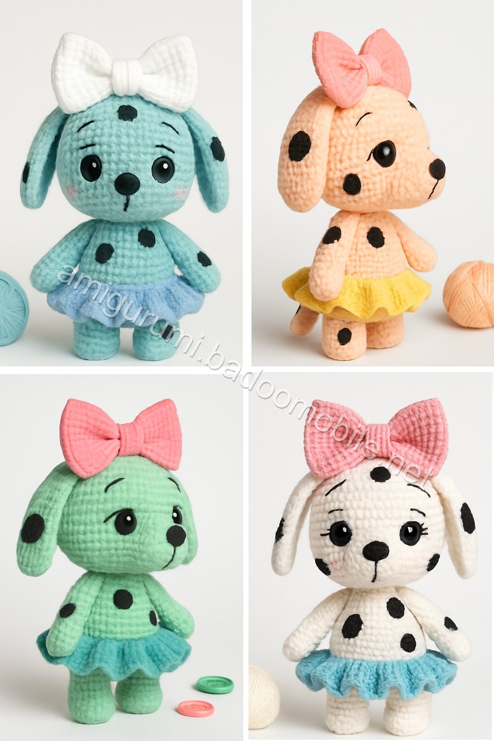 Amigurumi Dottie The Dalmatian Free Pattern