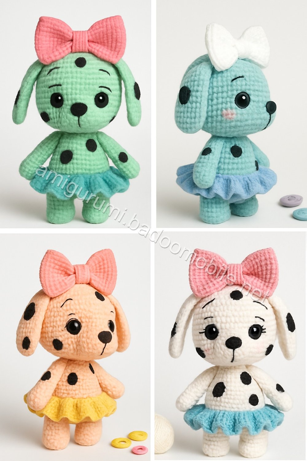 Amigurumi Dottie The Dalmatian Free Pattern