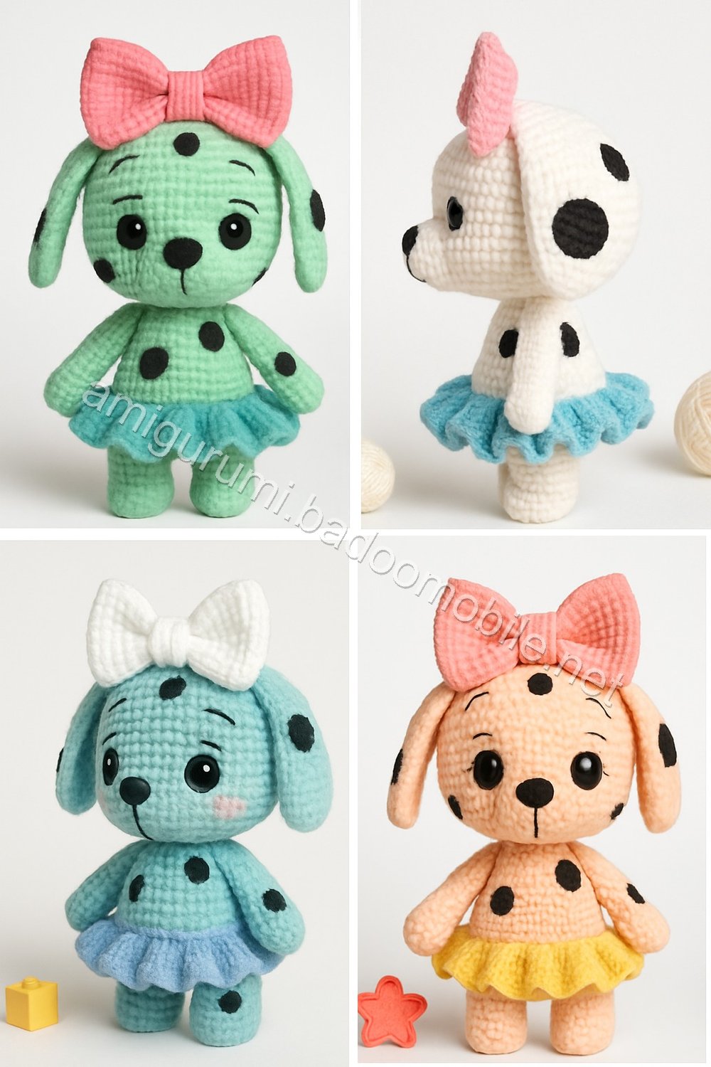 Amigurumi Dottie The Dalmatian Free Pattern
