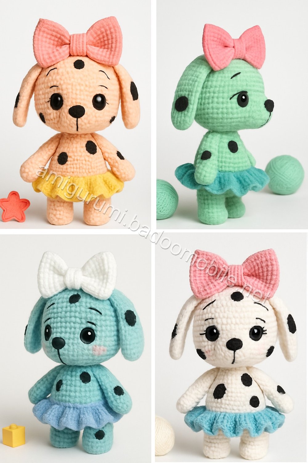 Amigurumi Dottie The Dalmatian Free Pattern