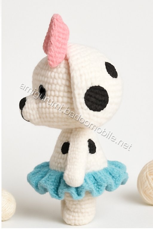 Amigurumi Dottie The Dalmatian Free Pattern