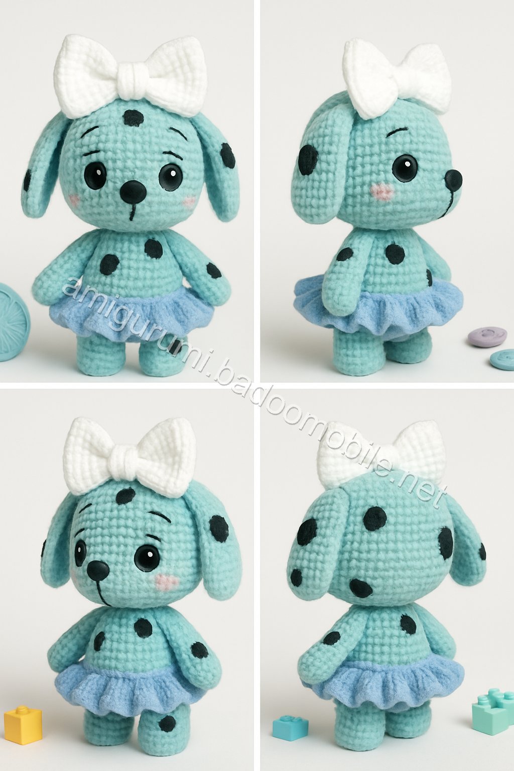 Amigurumi Dottie The Dalmatian Free Pattern