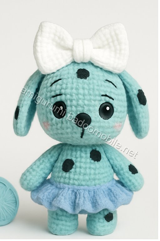 Amigurumi Dottie The Dalmatian Free Pattern